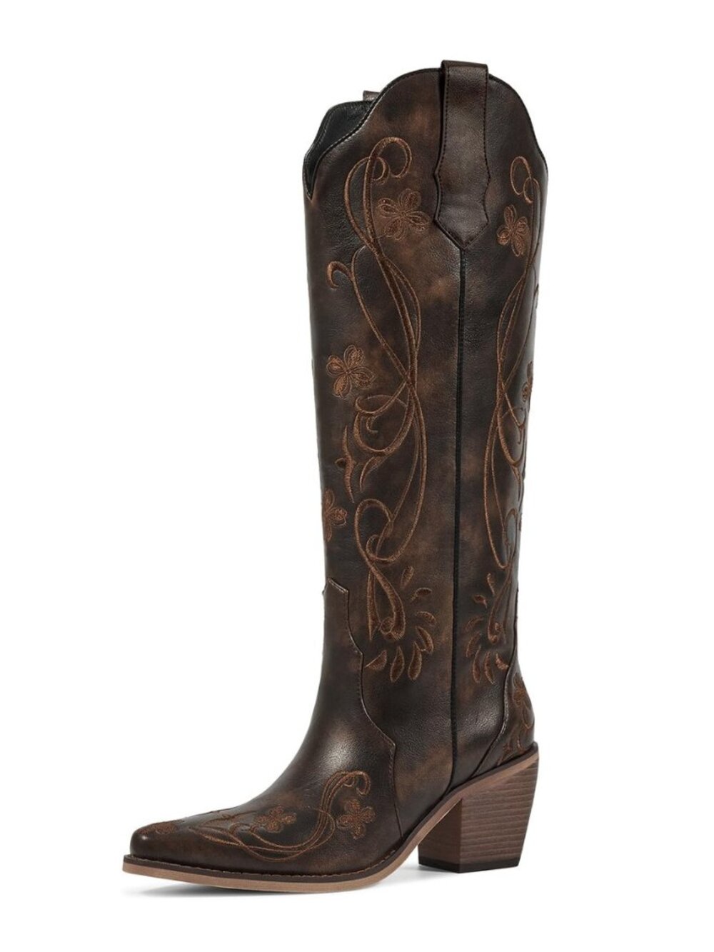 Knee High Cowboy Boots for Women, Stable and Comfortable